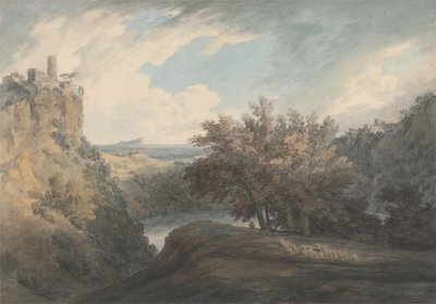 The Lake of Nemi by John Robert Cozens